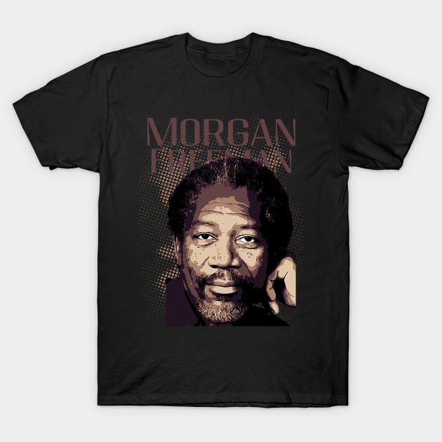 Morgan Freeman T-Shirt by Nana On Here